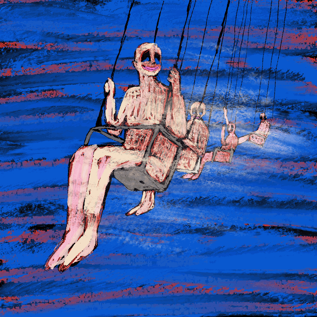 diewiththemostlikes, swings and chains